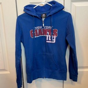 Womens NY Giants zip up hoodie size small NFL